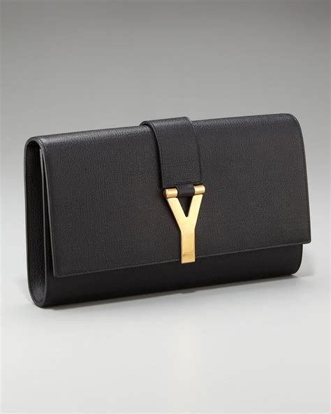 yves saint laurent clutch black